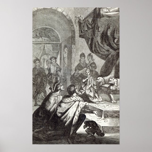 Poster Betrothal da princesa francesa a Richard II (Frente)