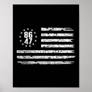 Poster Betsy Ross Americana Angustiada 86 47 Anti-trump V