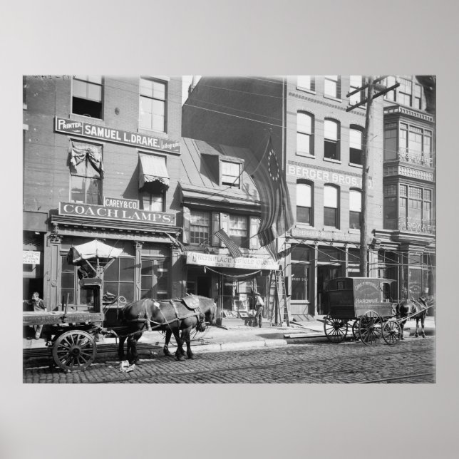 Póster Betsy Ross House (Frente)