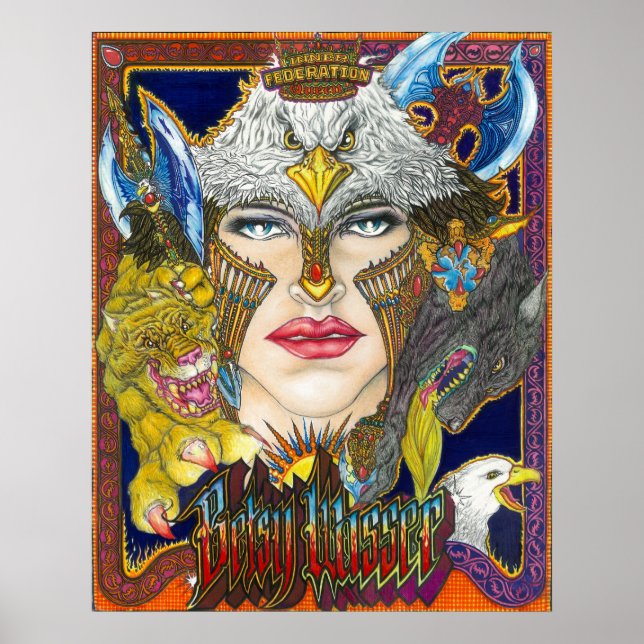 Póster Betsy Wasser Design (Frente)