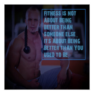 Póster Better Than You Used to Be Motivational Poster