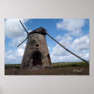 Póster Bettys Hope em Antígua Canvas Print