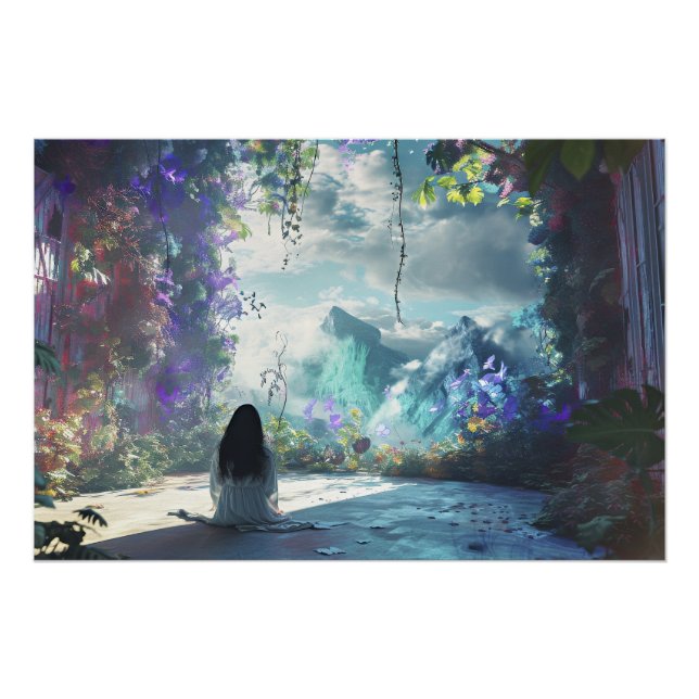 Póster Between Abstractions (Frente)