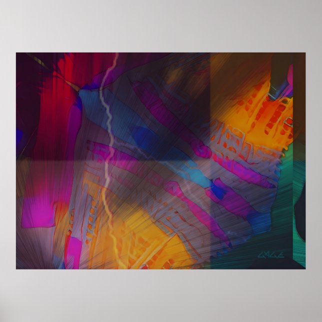 Poster Between the Sizzle and the Zizzle (Frente)