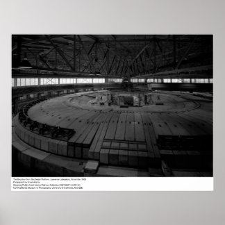 Poster Bevatron da Plataforma Sudeste, 1966
