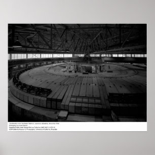 Poster Bevatron from Southeast Platform, 1966