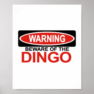 Poster Beware do Dingo