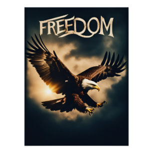 Póster Beyond Wings: Freedom with an Eagle
