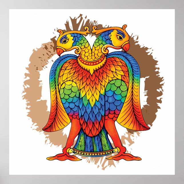 Poster Bherunda bird (Frente)