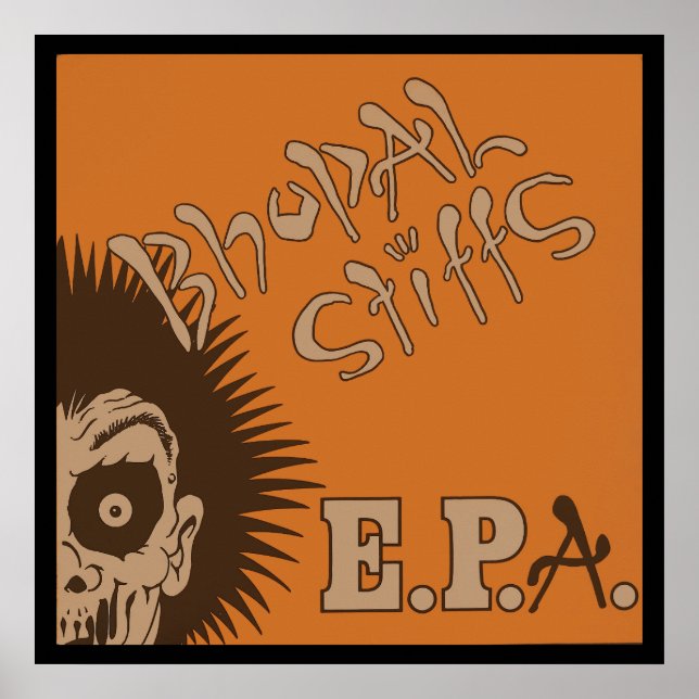 Poster Bhopal Stiffs (Frente)