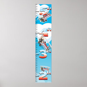 Póster Bi-Plane USA Growth Chart