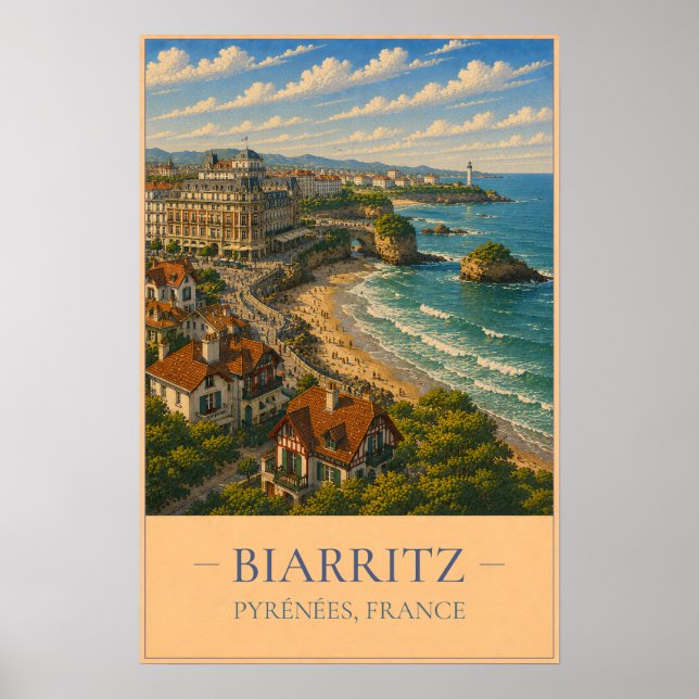 Poster Biarritz (Frente)