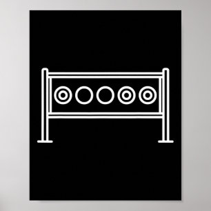 Poster Biathlon Target Skiing Competition Biathlett Shoot