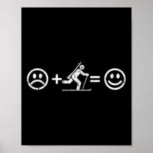 Poster Biathlon Torna Feliz, Engraçado, Biathlon Lover Me