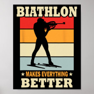 Poster Biatlo torna tudo melhor - Biatlo