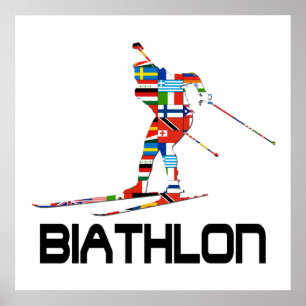 Póster Biatlon