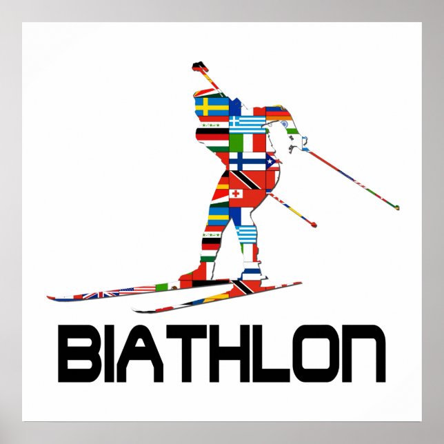 Póster Biatlon (Frente)