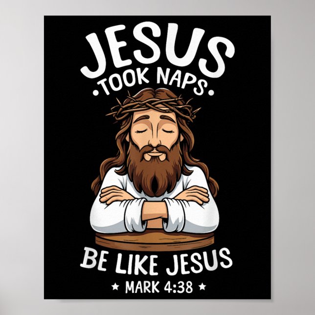Poster Bíblia Cristã Verse Fé Deus Pun Jesus Saiu Do Bate (Frente)