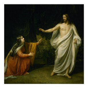 Póster Bíblia de Aparência de Jesus Cristo Magdalene Resu