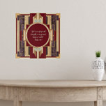 Poster Bíblia personalizável para download da Art Deco Ve<br><div class="desc">Bíblia Versa de Transferência Personalizável para Transferência da Arte - Elegância Imprimível com uma Mensagem de Fé Infunda o seu espaço com charme vintage e inspiração espiritual com o nosso Poster Verso personalizável para Transferência da Arte. Este design de IA editado digitalmente mostra padrões geométricos ousados, linhas limpas e sotaques...</div>