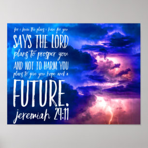 Poster Bíblia Verse Escritura Cristã Citação Bíblica