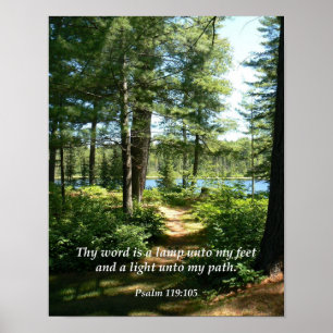 Poster Bíblia Verso