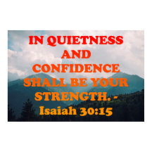 Bíblia verso de Isaiah 30:15.