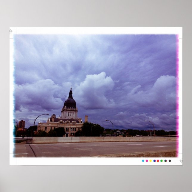 Póster Bíblico à Direita (Frente)