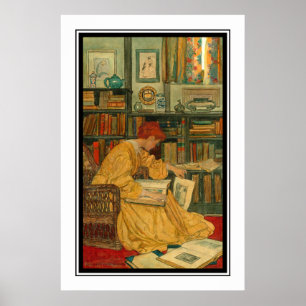 Póster Biblioteca de Elizabeth Shippen Green