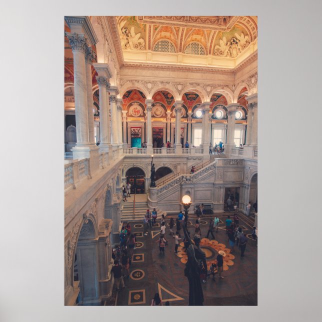 Poster Biblioteca do Congresso dos EUA (Frente)