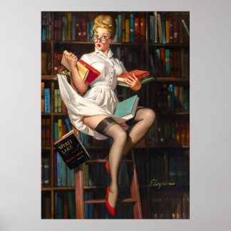 Poster Bibliotecário