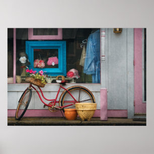 Póster Bicicleta - a bicicleta de Lulu