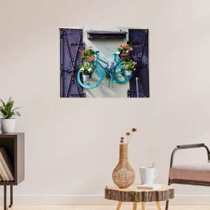 Poster Bicicleta Azul
