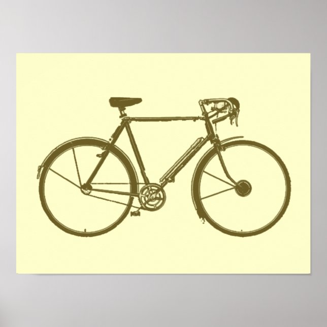 Póster bicicleta = bicicleta = bicicleta . legal (Frente)
