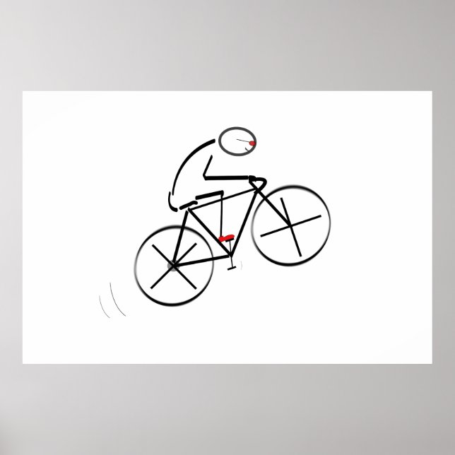Póster Bicicleta Birthday (Frente)