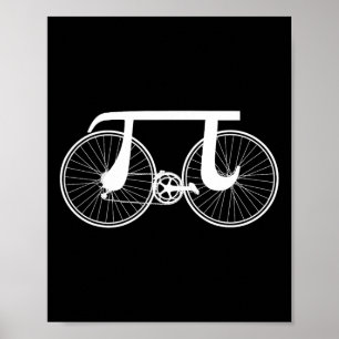 Poster Bicicleta Ciclismo Pi Dia Pun Funny 14 de março 3.