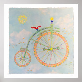 Poster Bicicleta de Circo Impressa