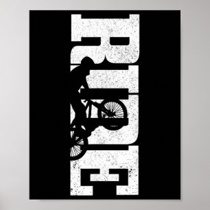 Poster Bicicleta de Montanha Mtb Downhill Ciclismo de Mon