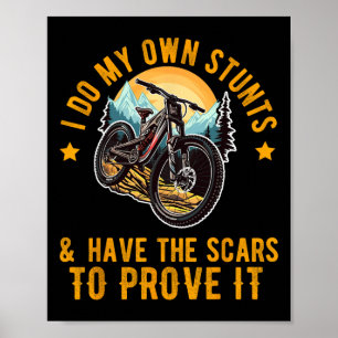 Poster Bicicleta de Montanha Para Homens Meninos Mulheres