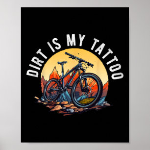 Poster Bicicleta de Montanha Para Homens Meninos Mulheres