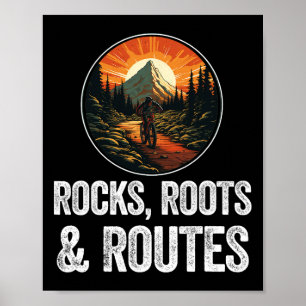 Poster Bicicleta de Montanha Para Homens Rapazes Mulheres