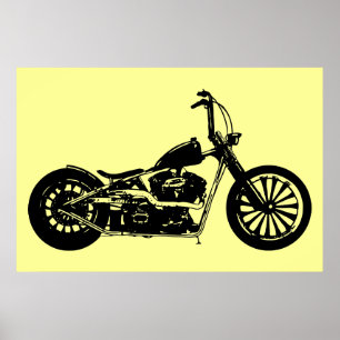 Poster Bicicleta do interruptor inversor