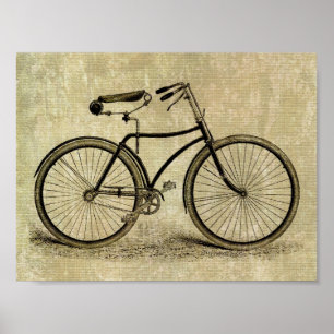 Poster Bicicleta do vintage