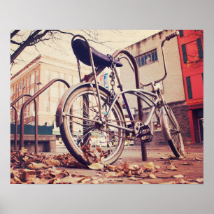 Póster Bicicleta retro