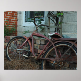 Poster Bicicleta Rusty