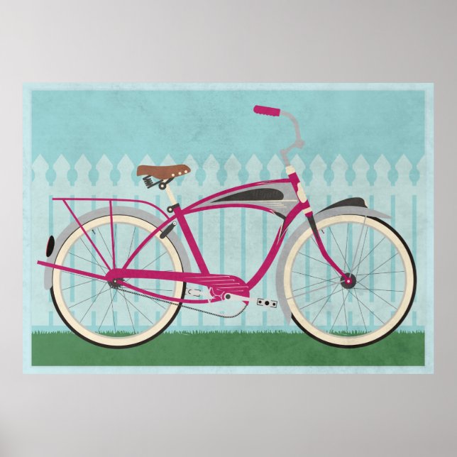Póster Bicicleta Schwinn (Frente)