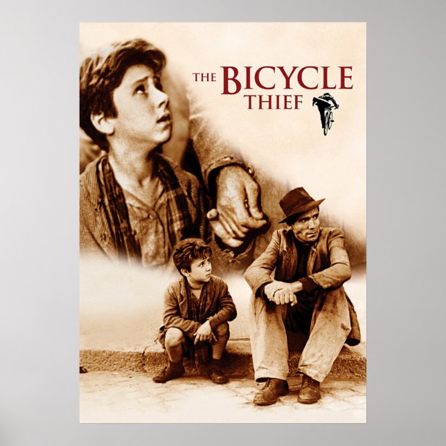 Poster Bicicleta Theves Vittorio De Sica (Frente)