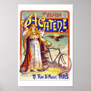 Poster Bicicleta Velleda Acatene