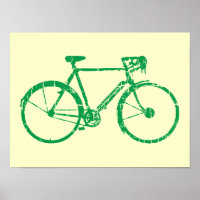 bicicleta verde