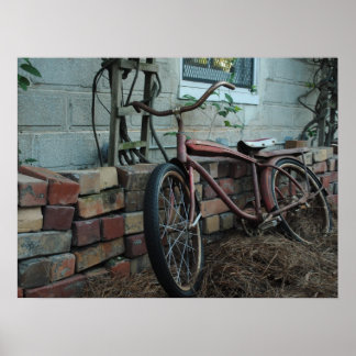 Póster Bicicleta Vintage